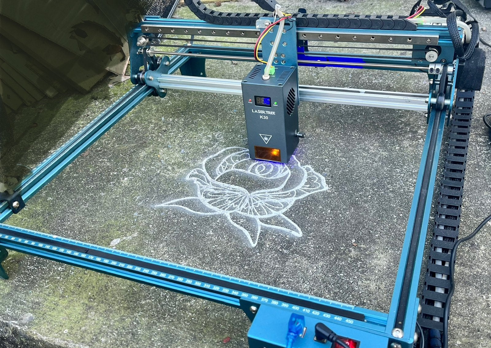 Laser diode 450 nm 33 Watts power, Computers en Software, 3D Printers, Ophalen, Zo goed als nieuw