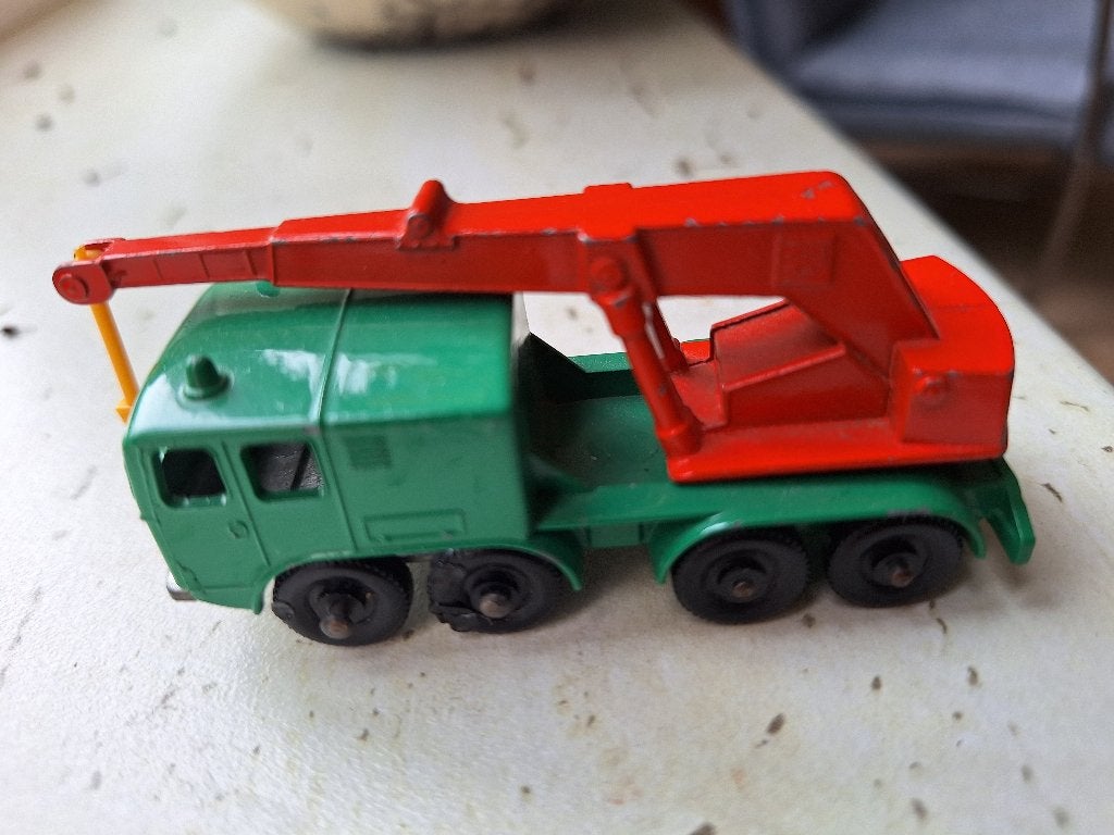Matchbox 8 wiel kraanwagen nr 30 uit 1968, Ophalen of Verzenden, Gebruikt, Auto