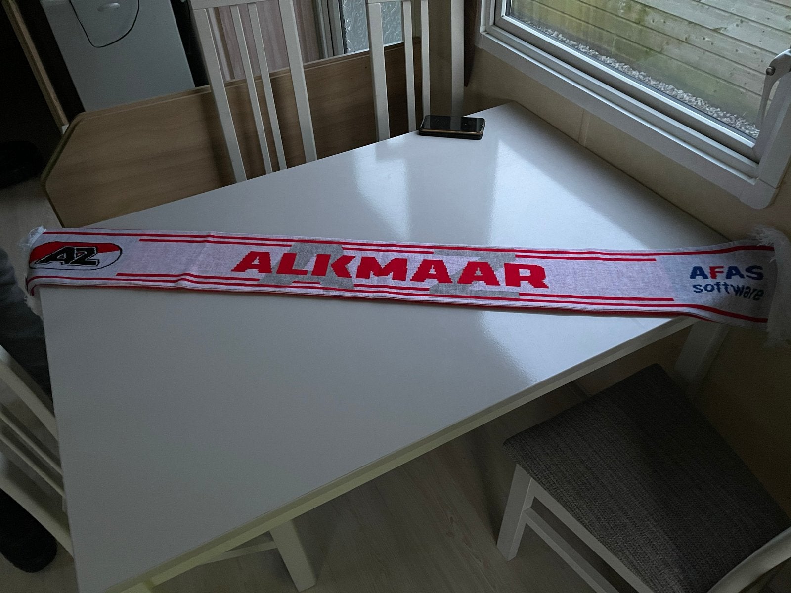 AZ Alkmaar sjaal, Ophalen of Verzenden, Nieuw, Clubaccessoires