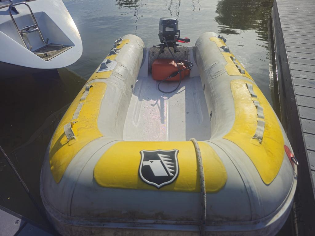 Maxxon 310 Rib met yamaha 25 pk autolube 2takt, Ophalen, Zo goed als nieuw, Benzine, Overige materialen