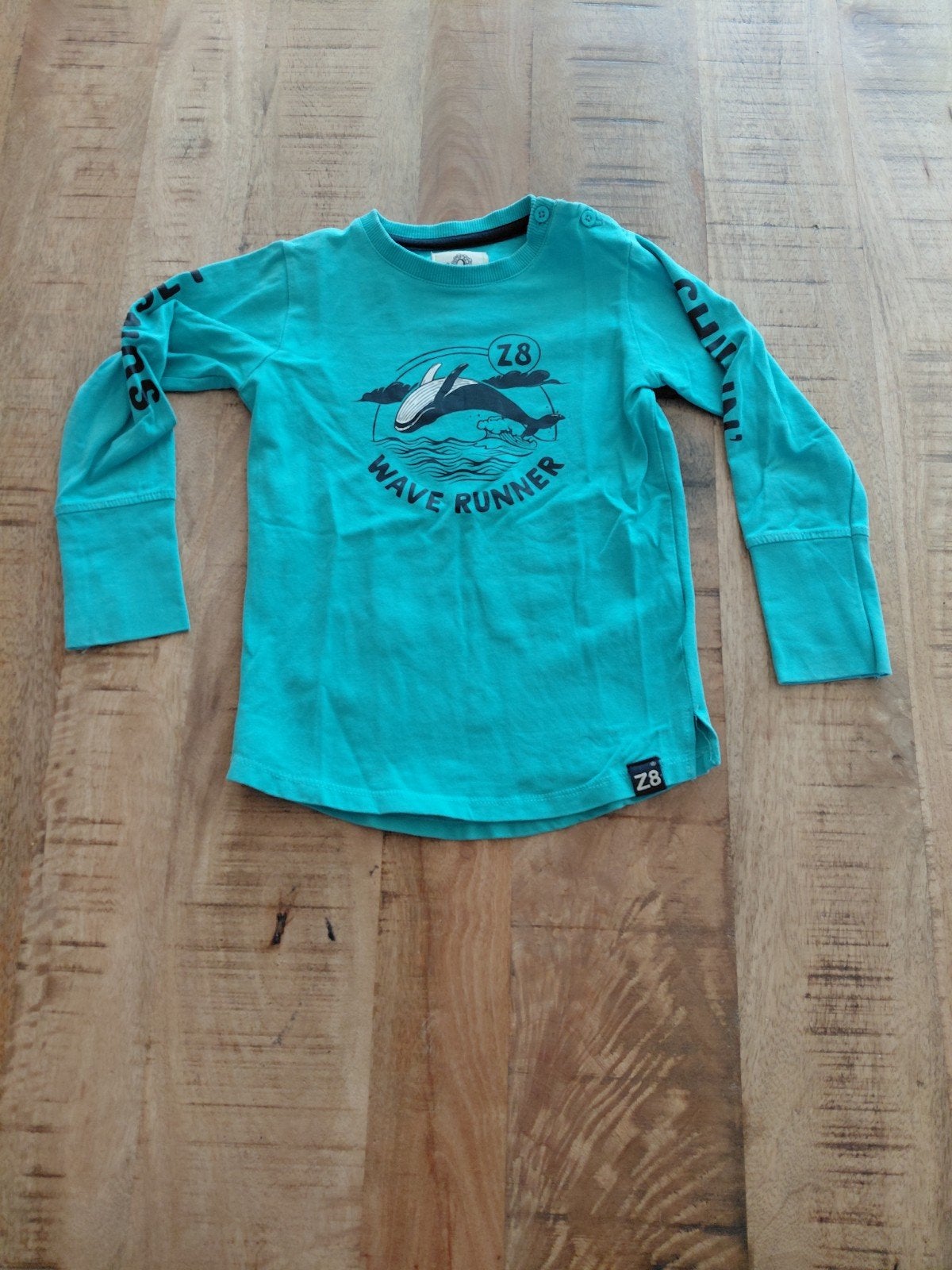 Zgan! Z8 shirt met lange mouwen 92/98, Ophalen of Verzenden, Zo goed als nieuw, Jongen, Shirt of Longsleeve
