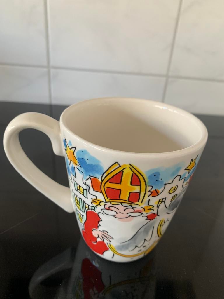 Blond amsterdam sinterklaas piet mok, Diversen, Ophalen, Zo goed als nieuw