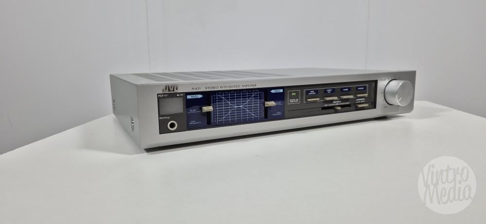 JVC A-K11 Versterker | Stereo | Phono | 6 Maanden Garantie, JVC, Refurbished, Ophalen of Verzenden, Minder dan 60 watt