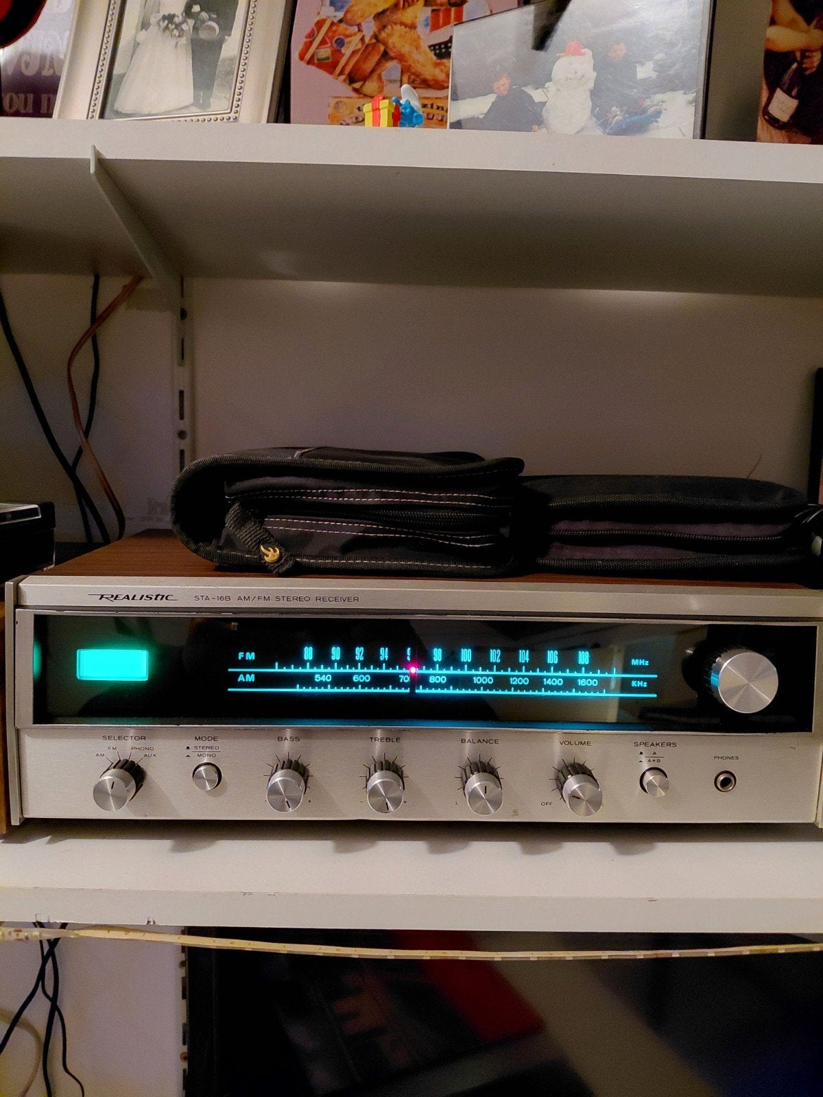 Realistic AM/FM Stereo Receiver Vintage, Gebruikt, Ophalen, Overige merken, Minder dan 60 watt