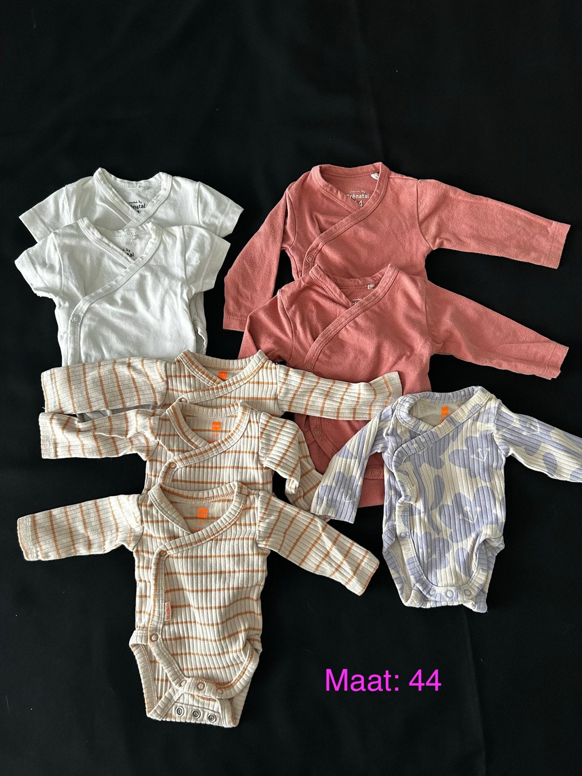 Baby rompertje maat 44 en 50, Kinderen en Baby's, Babykleding | Baby-kledingpakketten, Ophalen of Verzenden, Zo goed als nieuw