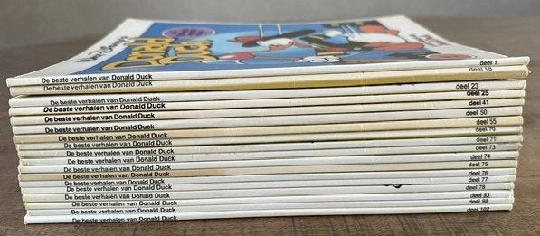 Stripboeken De Beste Verhalen van Donald Duck + Div, Ophalen, Gelezen, Walt Disney  Donald duck, Meerdere stripboeken