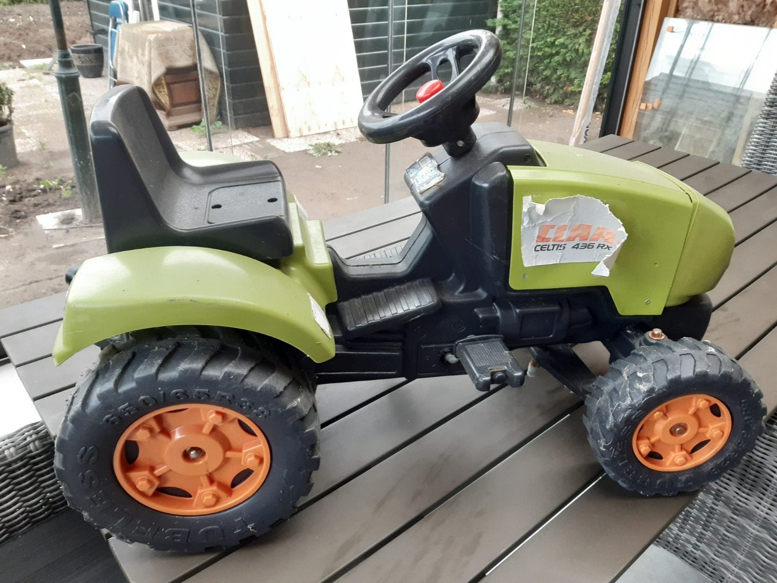 Claas tractor - Groen, Ophalen, Gebruikt, Trapvoertuig