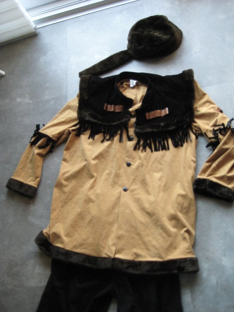 Eskimo Nalu heren pak  kostuum pelsjager maat 58, Carnaval, Maat 56/58 (XL), Ophalen of Verzenden, Zo goed als nieuw