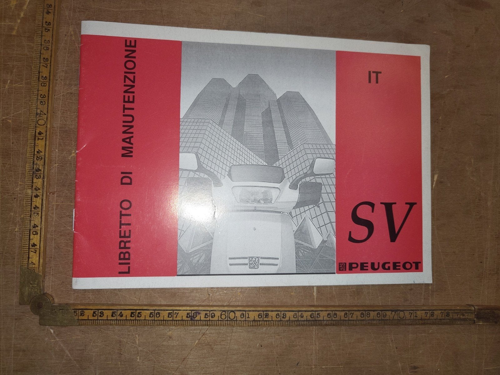 Handleiding Peugeot SV, Fietsen en Brommers, Ophalen of Verzenden, Gebruikt