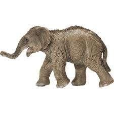 Schleich 14655 az olifant jong, dierfiguur, Ophalen of Verzenden, Zo goed als nieuw, Wild dier, Beeldje of Figuurtje
