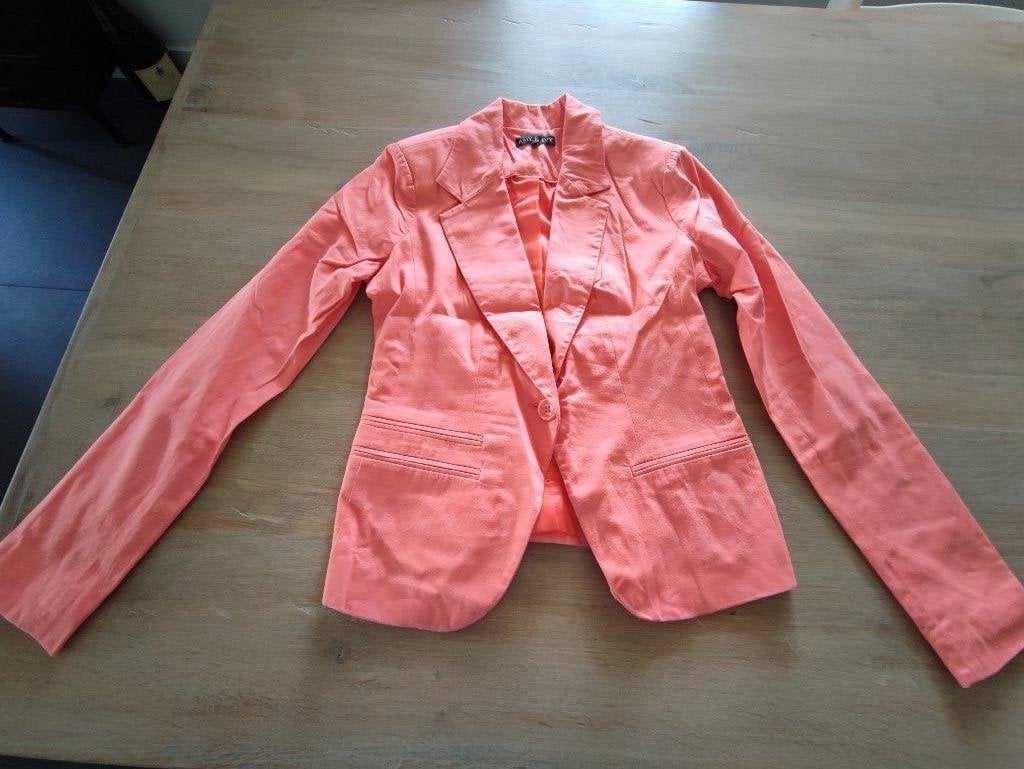 roze jasje van Amy & Ivy maat s, Kleding | Dames, Ophalen of Verzenden, Jasje, Roze, Maat 36 (S)