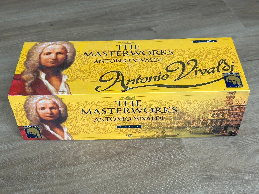 Antonio Vivaldi, The masterworks, 40CD box, Ophalen, Boxset, Overige typen, Barok