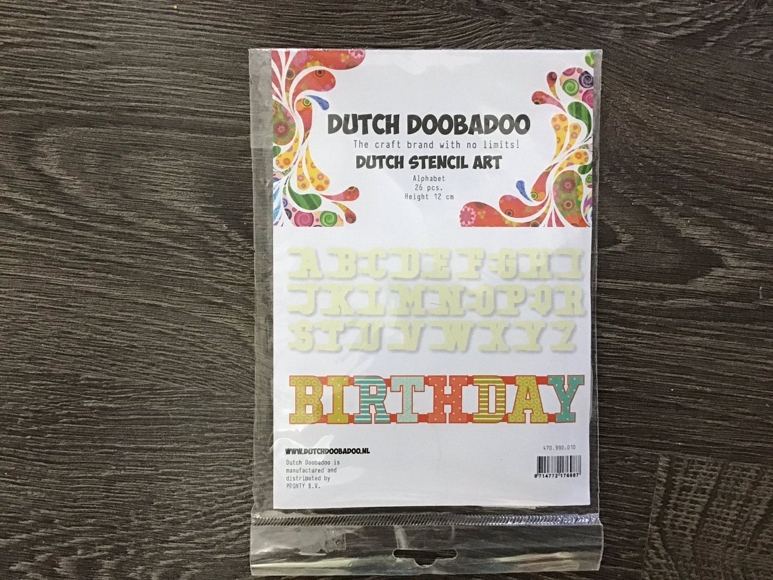 Dutch doobadoo alfabeth, Verzenden, Zo goed als nieuw, Overige thema's, Pons of Mal