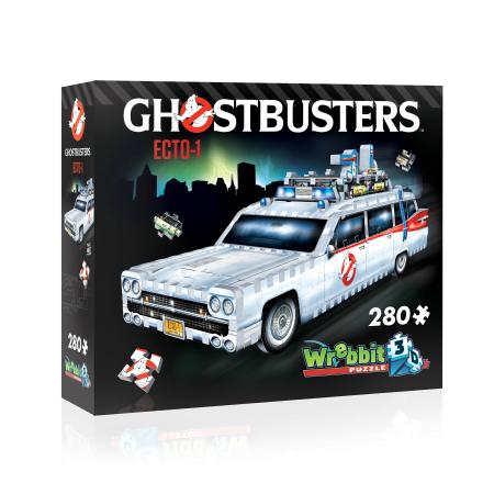 Wrebbit 3D Puzzel: Ghostbusters Ecto-1, Hobby en Vrije tijd, Ophalen of Verzenden, Minder dan 500 stukjes, Nieuw, Rubik's of 3D-puzzel