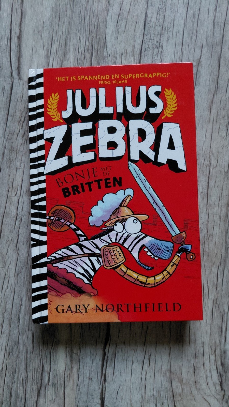 Julius Zebra: Bonje met de Britten - Gary Northfield, Ophalen of Verzenden, Zo goed als nieuw, Gary Northfield, Fictie algemeen