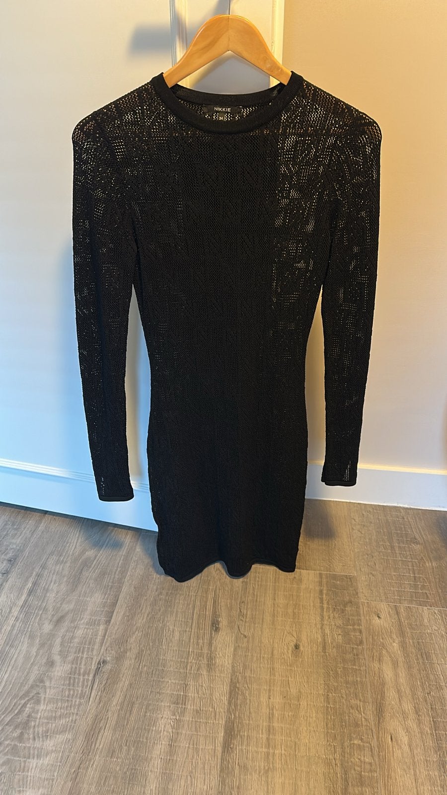 Nikkie zwart jurk, maat 34 (XS), Zwart, Nieuw, Ophalen of Verzenden, Maat 34 (XS) of kleiner