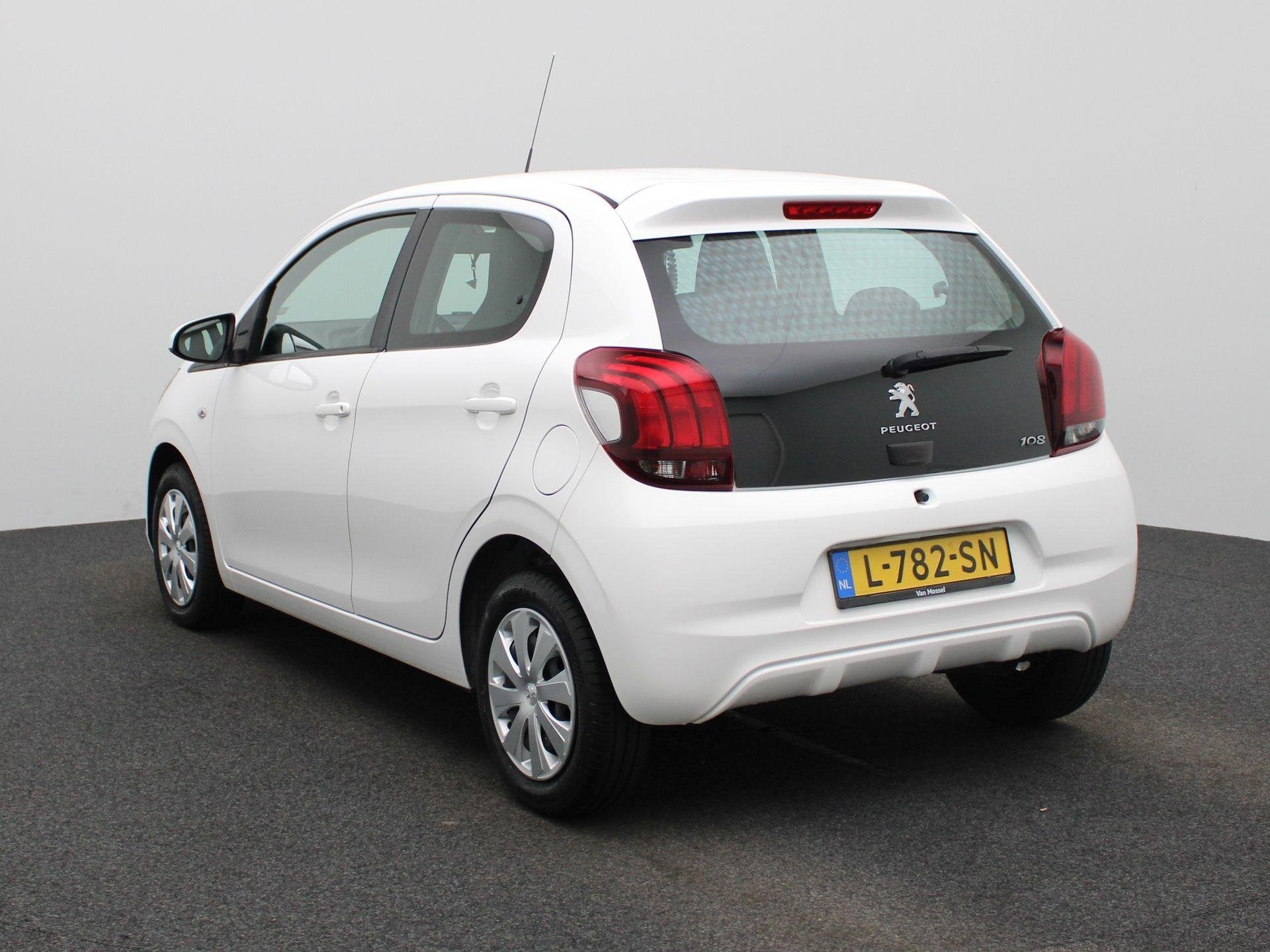 Peugeot 108 1.0 e-VTi Active | Airco | Radio, Auto's, Voorwielaandrijving, Stof, Gebruikt, Euro 6