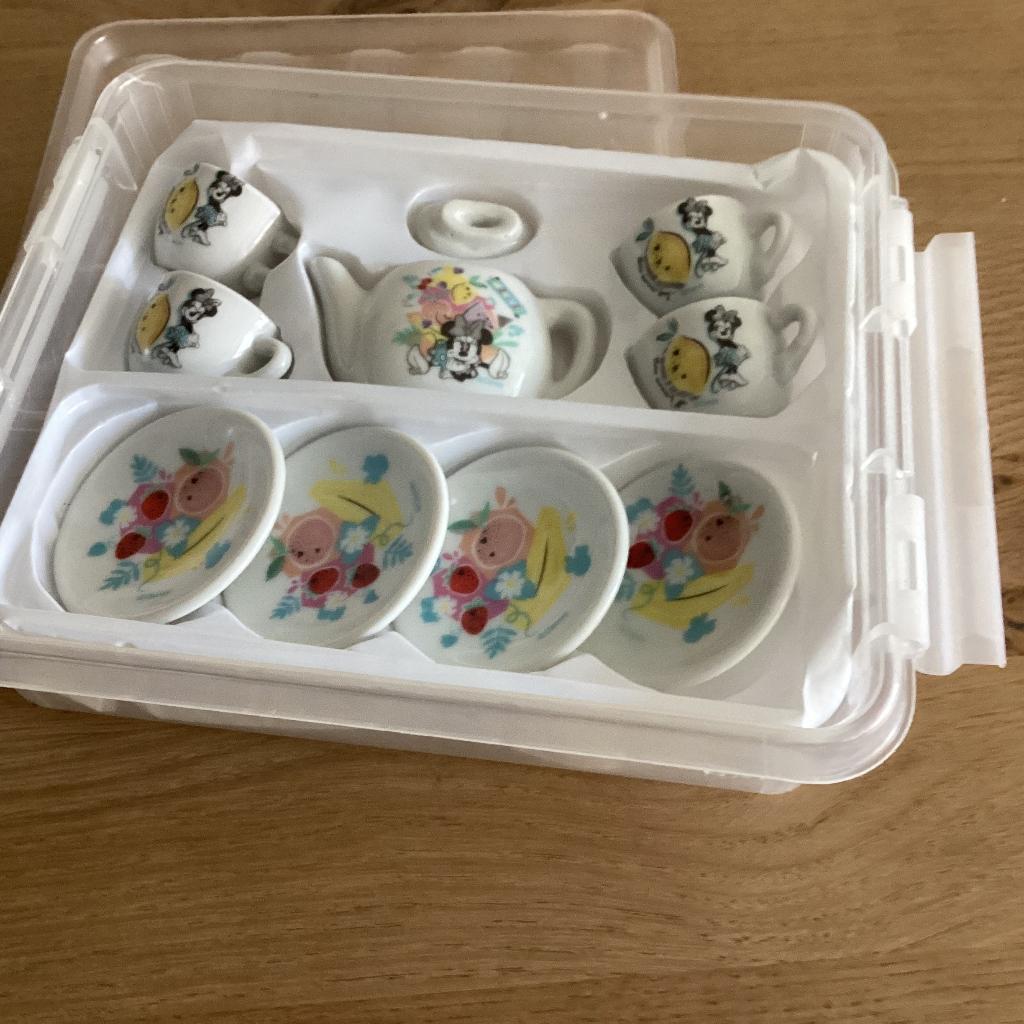 Minnie mouse, Ophalen of Verzenden, Overige figuren, Zo goed als nieuw, Servies