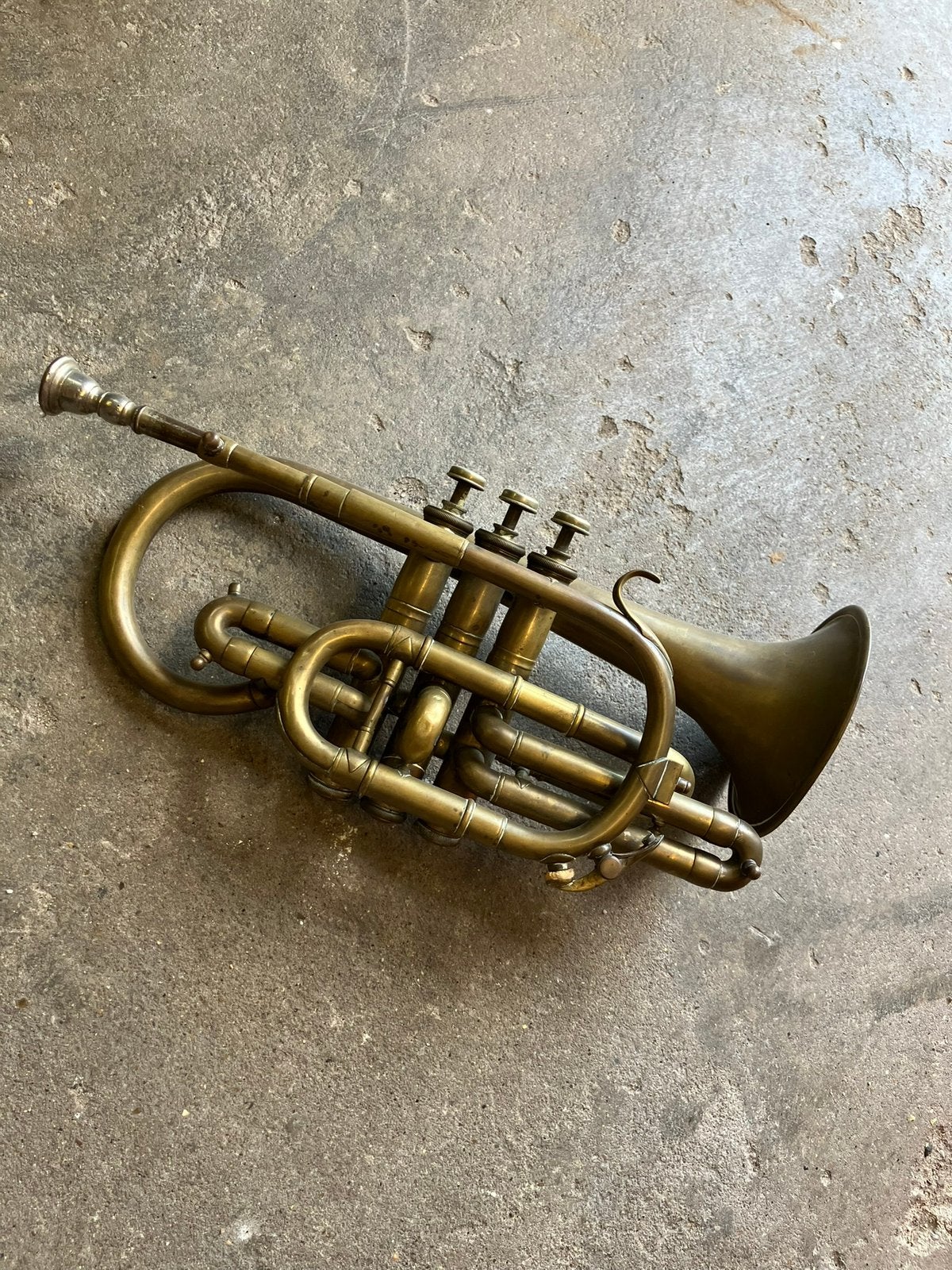 Bugel Trompet J. Persy, Muziek en Instrumenten, Blaasinstrumenten | Trompetten, Ophalen of Verzenden, Gebruikt, Overige typen