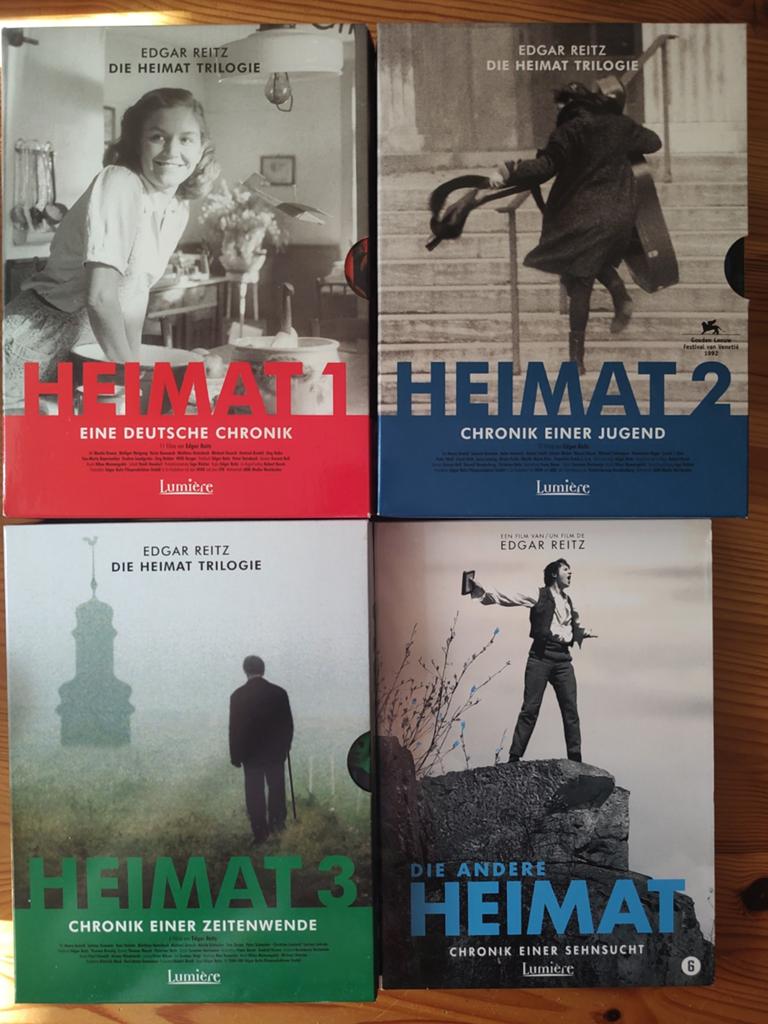 Heimat Trilogie + Die Andere Heimat DVD Boxset Lumière, Cd's en Dvd's, Boxset, Drama, Ophalen of Verzenden, Zo goed als nieuw