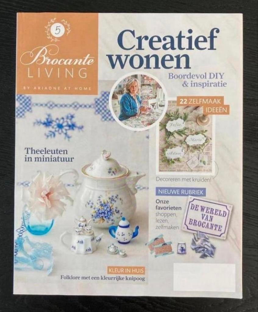 Tijdschrift Brocante Living, Ophalen of Verzenden, Zo goed als nieuw, Overige typen