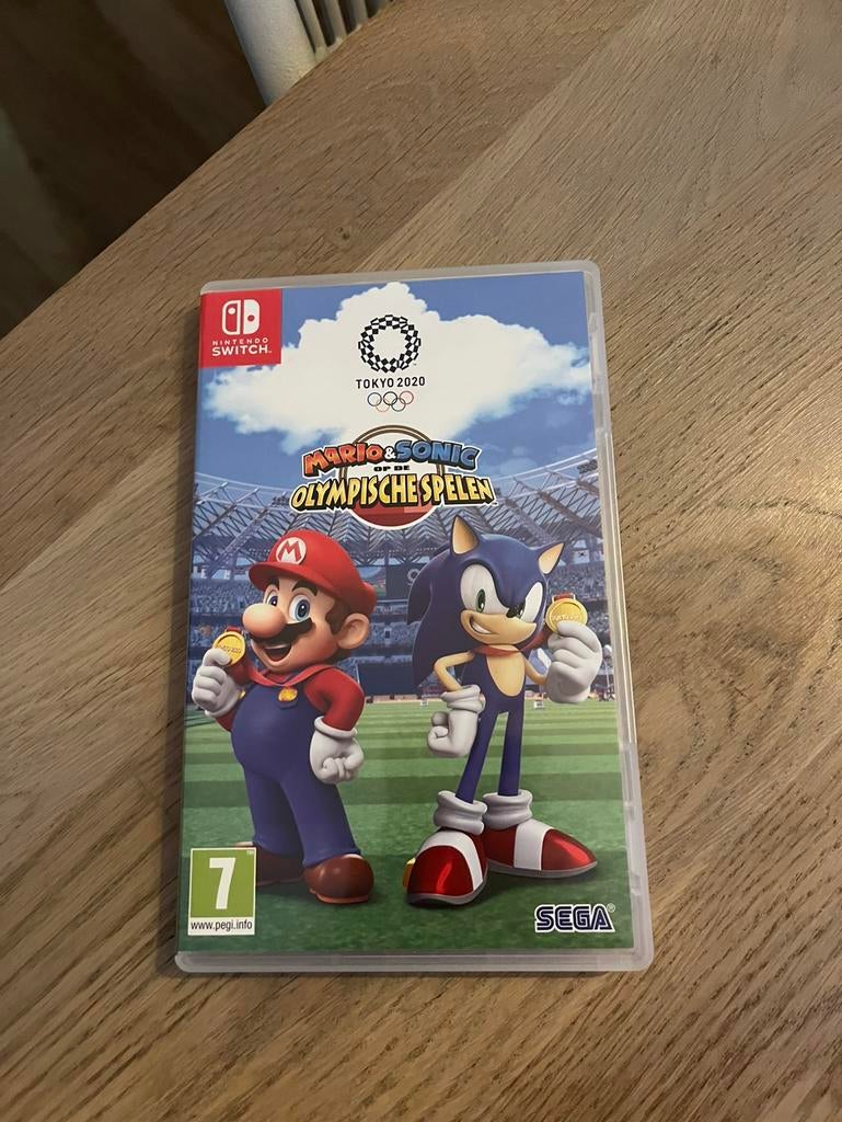 Nintendo switch Mario Sonic Olympische Spelen, Ophalen of Verzenden, Zo goed als nieuw, 3 spelers of meer, Sport