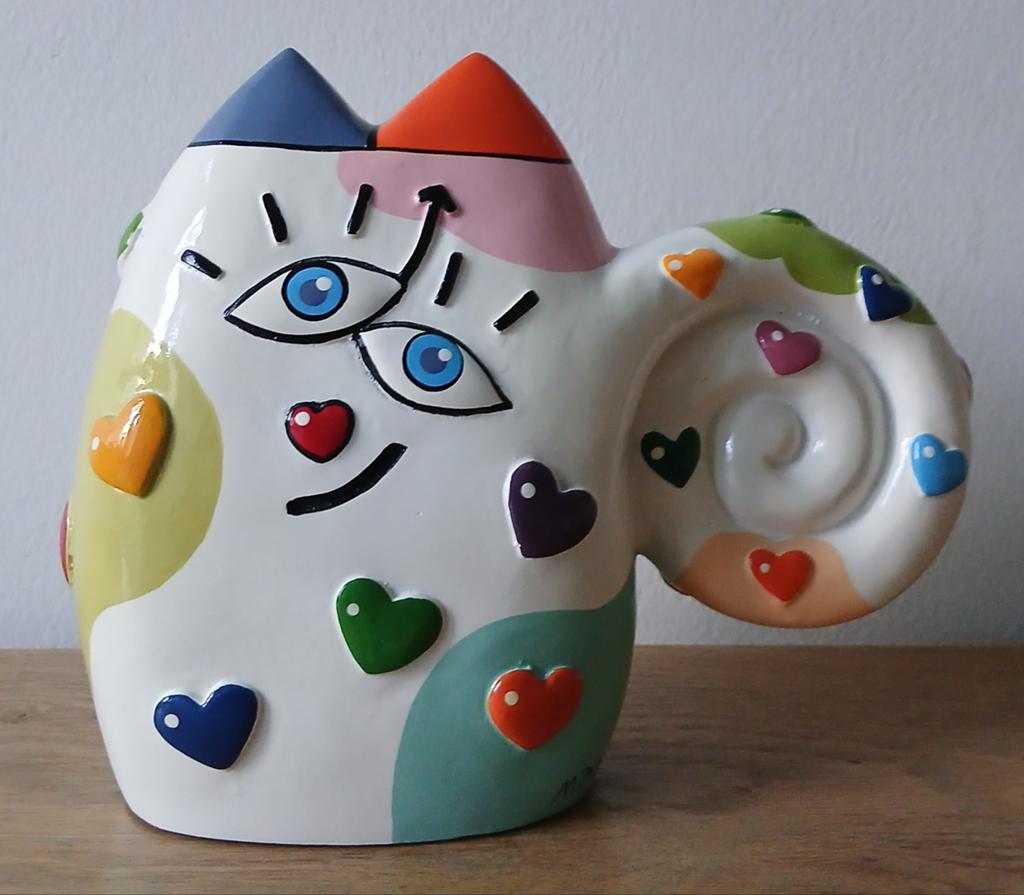 Love Cat. Jean-Paul Marsman. Pop-Art beeld., Ophalen of Verzenden