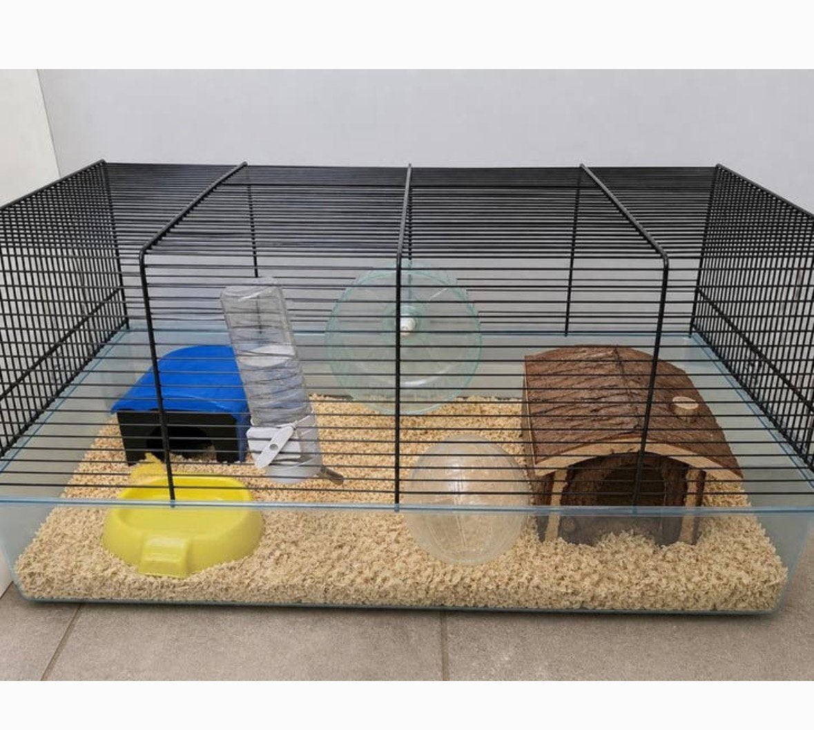 Hamsterkooi, Dieren en Toebehoren, Kooi, Minder dan 75 cm, Zo goed als nieuw, Ophalen