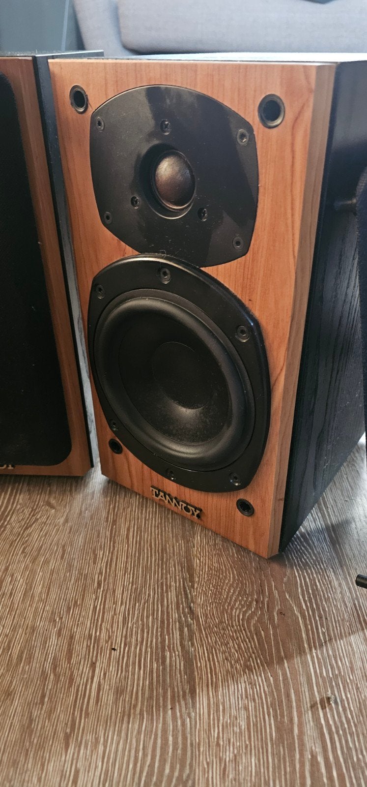 Tannoy Mercury M1 Boekenplankspeakers - Cherry, Ophalen, Gebruikt, Audiokanaal 2, Tannoy