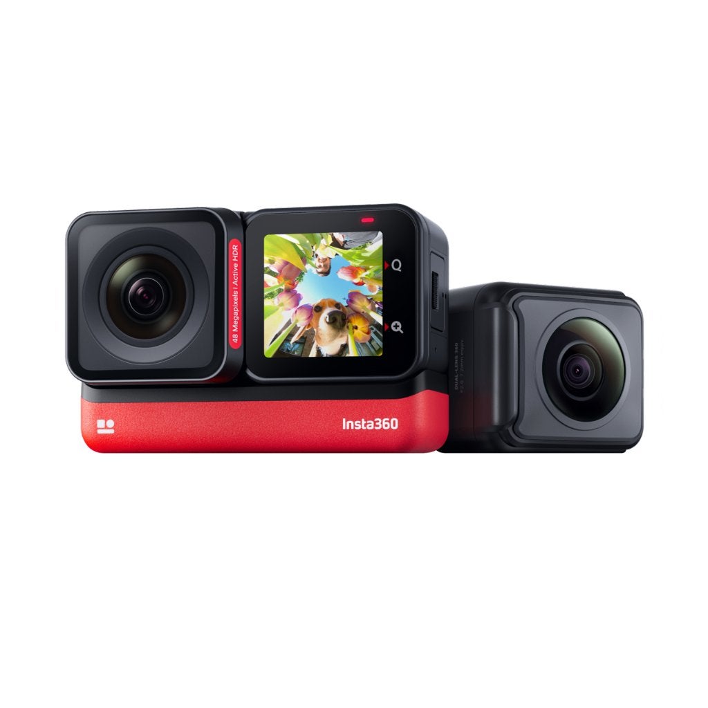 Insta360 ONE RS Twin Edition + complete accessoireset, Audio, Tv en Foto, Actiecamera's, Ophalen of Verzenden, Zo goed als nieuw
