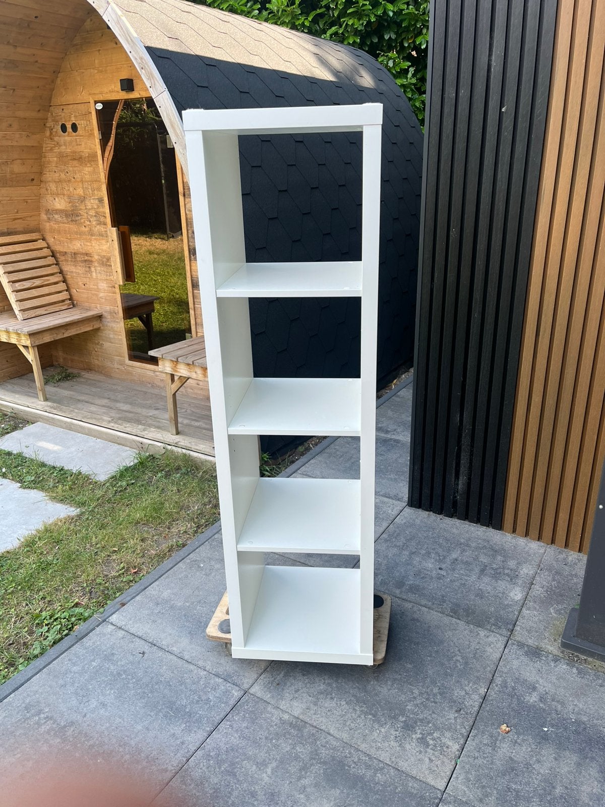 Te koop kallax 4 vaks kast, Ophalen of Verzenden, Zo goed als nieuw, Hout, Overige typen
