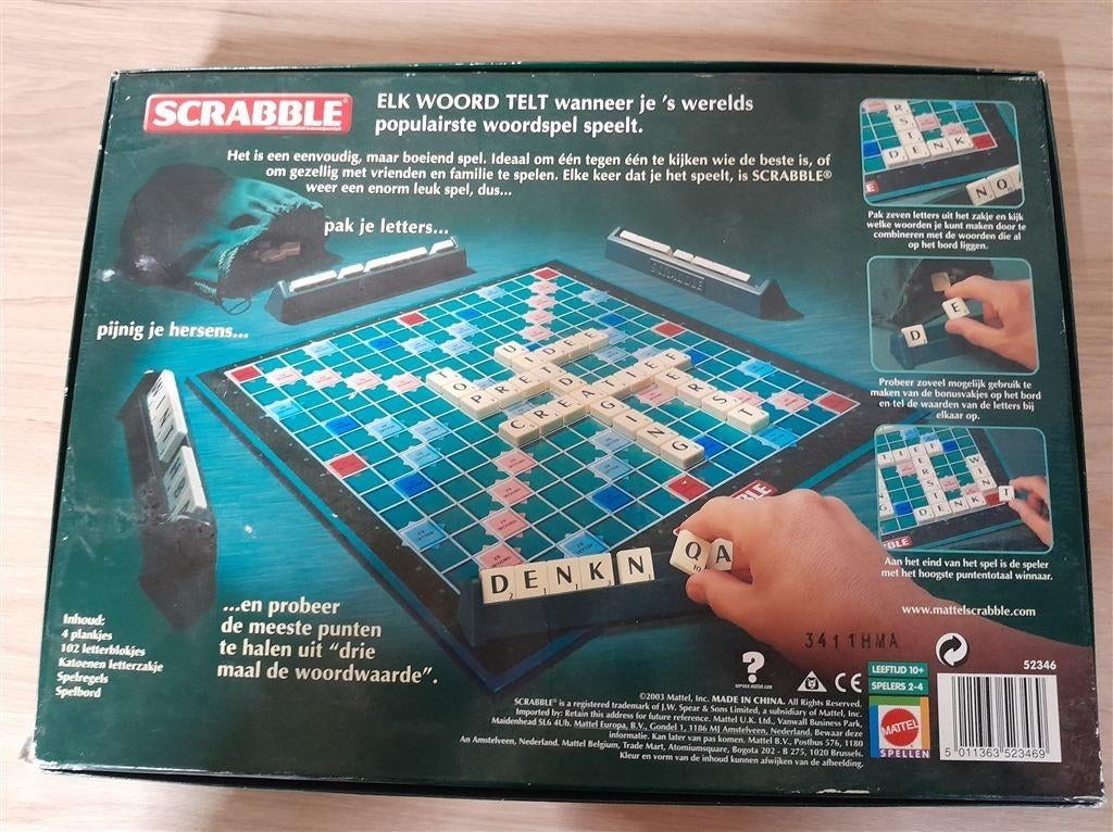 Scrabble original - s1368, Verzenden, Zo goed als nieuw