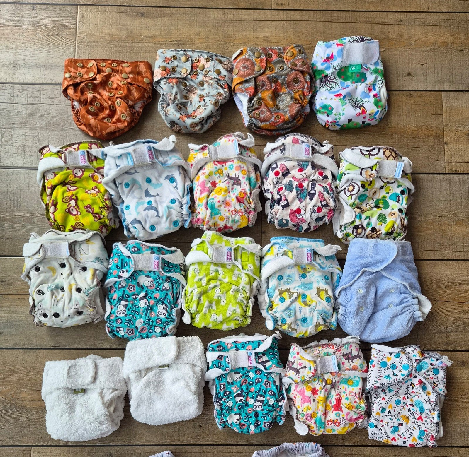 Wasbare luiers, Kinderen en Baby's, Ophalen of Verzenden, Gebruikt, Jongetje of Meisje