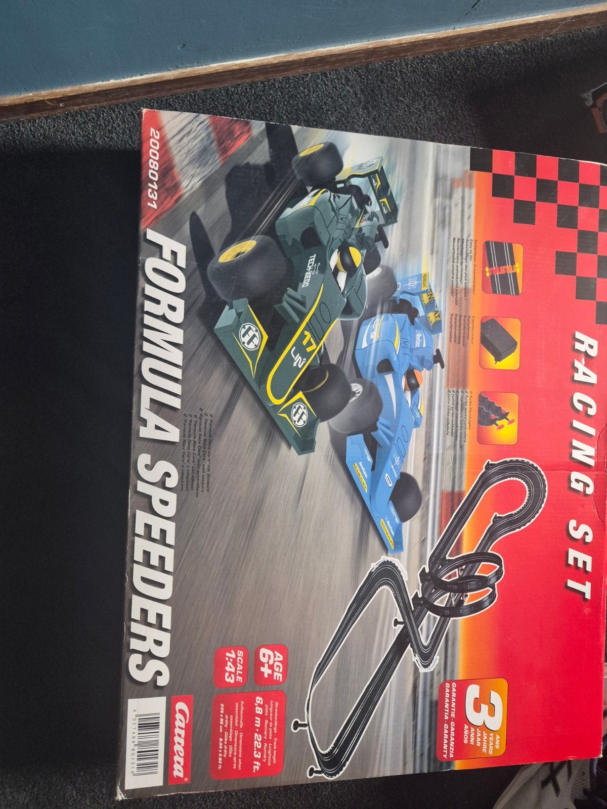 Carrera GO!!! Racebaan Set (onderdelen van 2 dozen), Verzenden, Zelf te bouwen, Carrera, Elektrisch