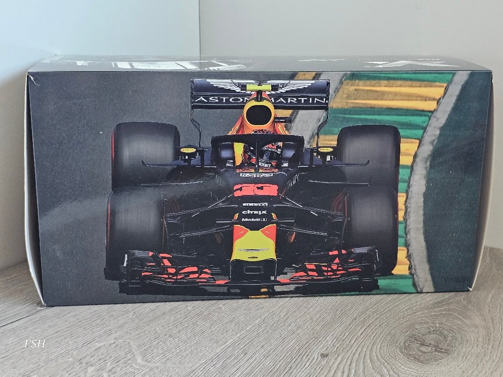 RB14, Max Verstappen # 33, GP Australie 2018. Zie info., Ophalen of Verzenden, Zo goed als nieuw, Auto, MiniChamps
