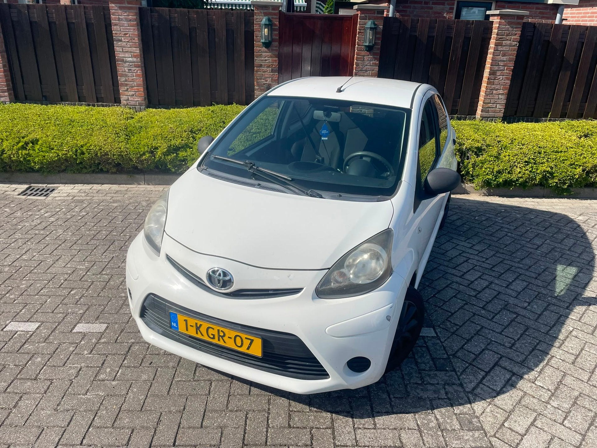 Toyota Aygo 1.0 VVT-i Access 5DRS SPORTIEF KARRETJE !, Euro 5, Stof, Gebruikt, Origineel Nederlands