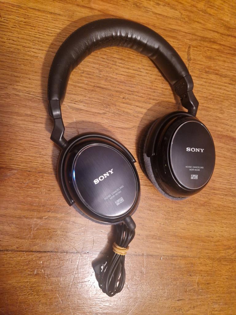 Sony MDR-NC60 Noise Canceling hoofdtelefoon, Gebruikt, Sony, Ophalen of Verzenden, Sony