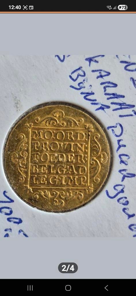 Gouden ducaat 1780, Ophalen of Verzenden, Overige landen, Overige waardes