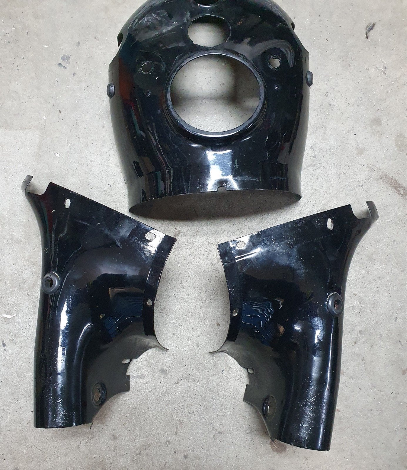 Triumph nacelle  koplamp, Motoren, Ophalen of Verzenden, Gebruikt