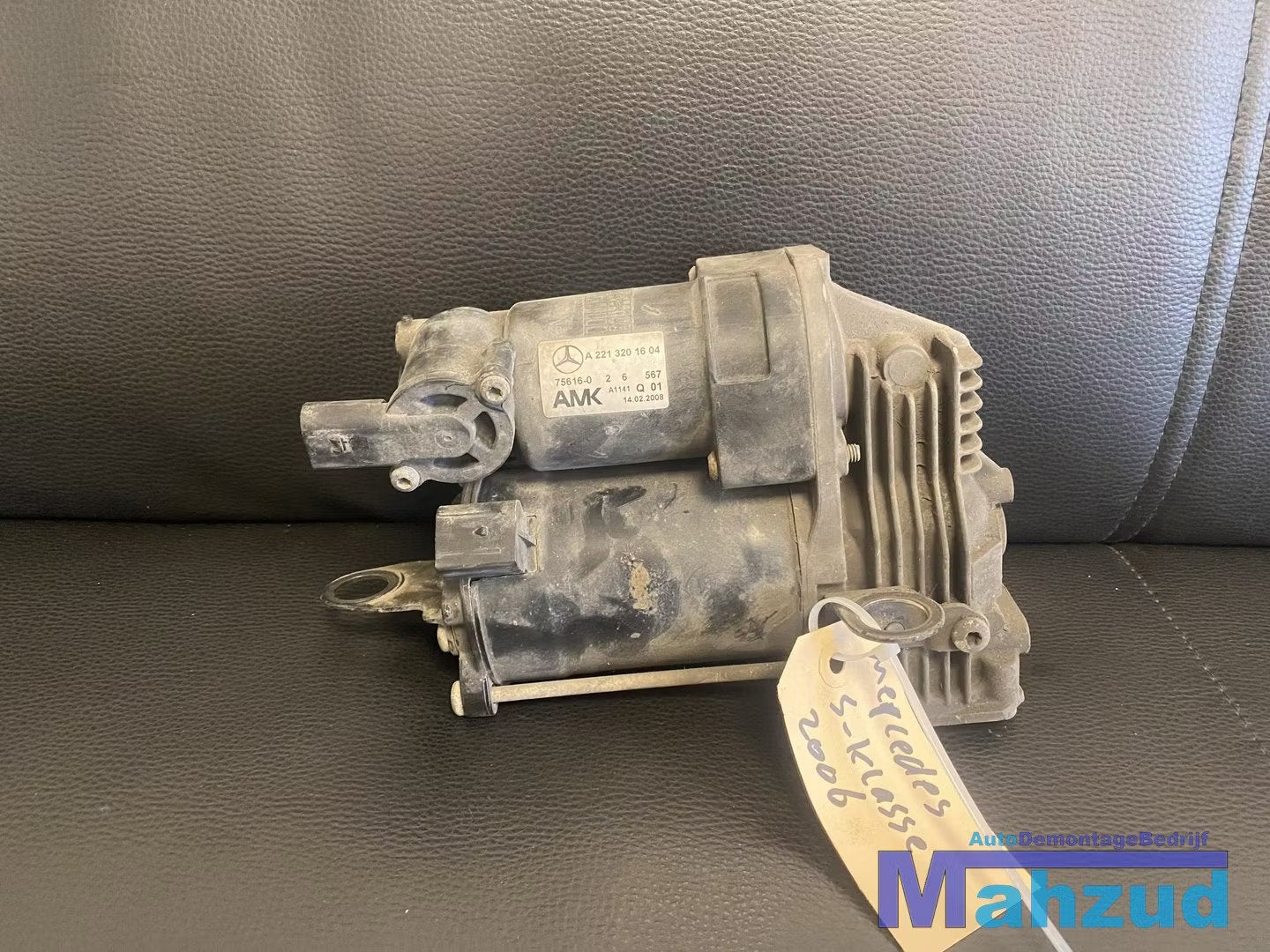 Mercedes S klasse W221 luchtvering Compressor A2213201604, Auto-onderdelen, Gebruikt, Mercedes-Benz AG, Mercedes-Benz, Ophalen of Verzenden