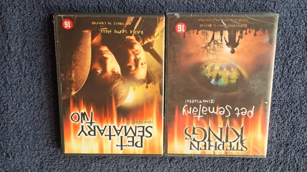 Pet Sematary 1 & 2 "Edward Furlong", Alle leeftijden, Ophalen of Verzenden, Zo goed als nieuw, Overige genres