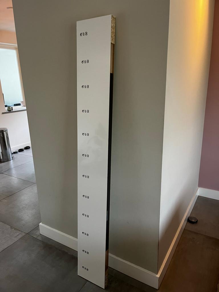 Nieuwe IKEA LACK zwevende wandplank wit - 190x26 cm, Ophalen, Nieuw