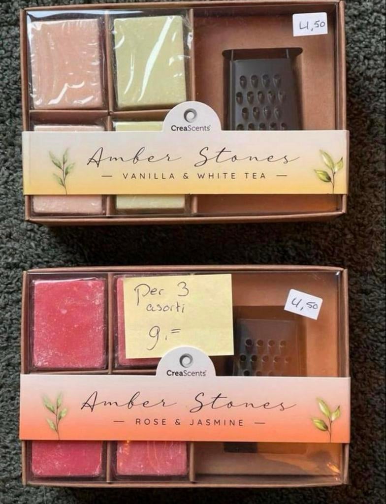 Opruiming! Amber Stones Geurblokjes met rasp, Ophalen of Verzenden, Nieuw