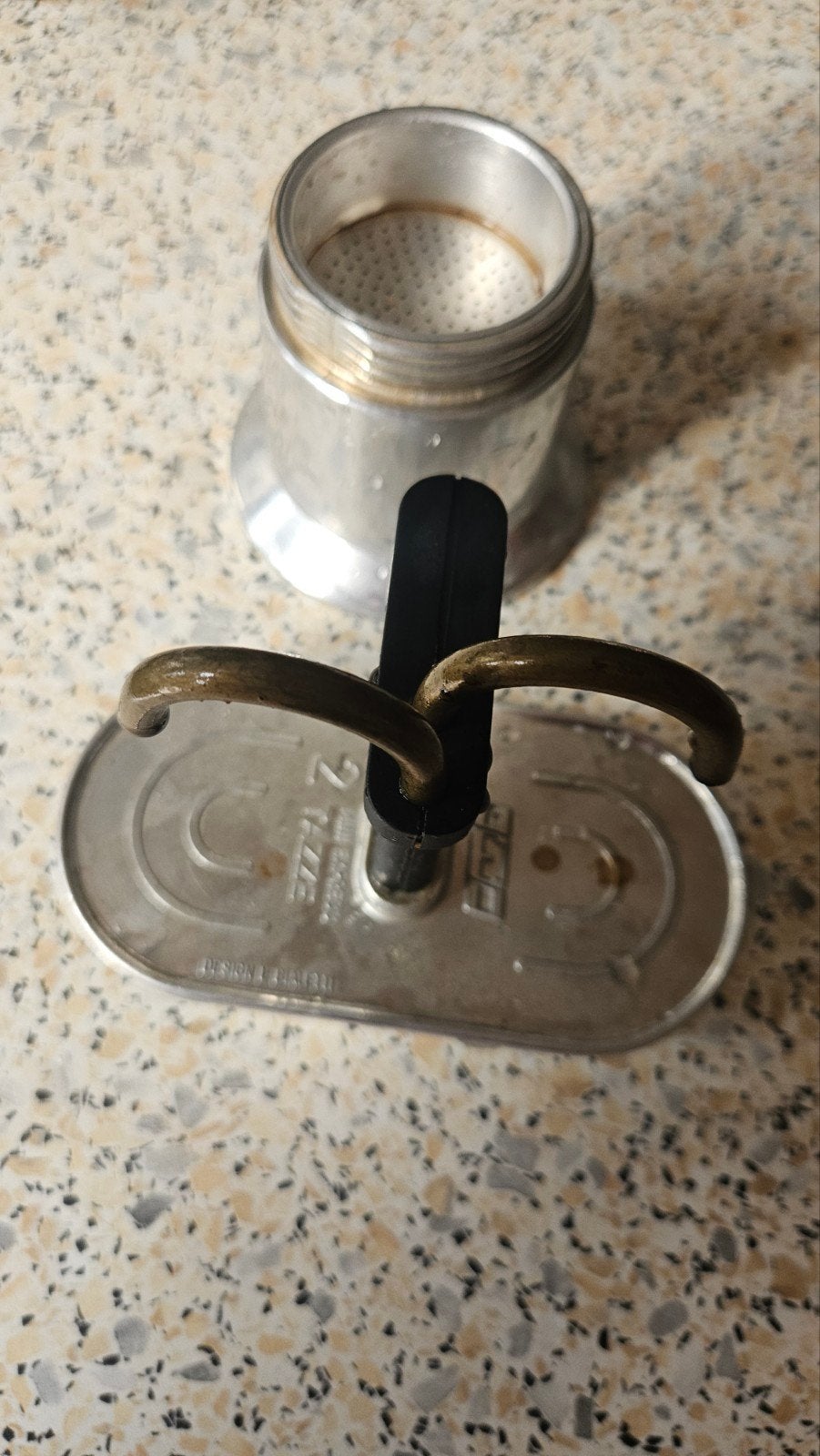 Italiaans Mini Espresso Apparaat - 2 Kopjes, 2 tot 4 kopjes, Ophalen of Verzenden, Gebruikt