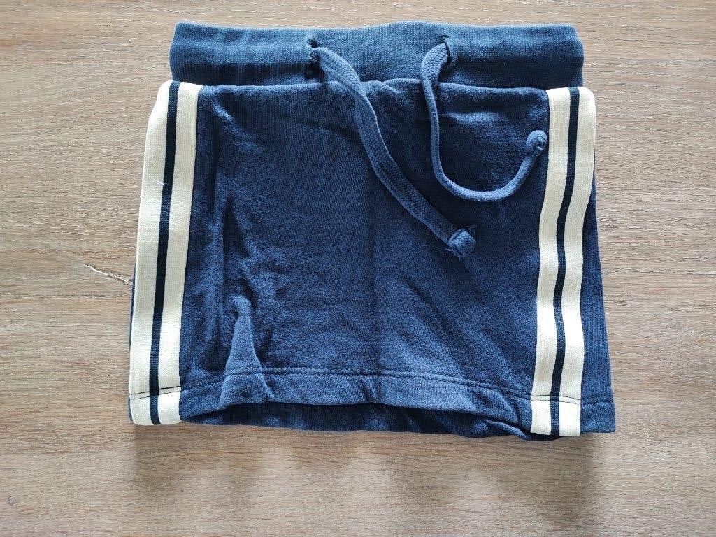 blauwe rokje met crème streep van ai girl, maat 98-104, Ai girl, Meisje, Ophalen of Verzenden, Zo goed als nieuw