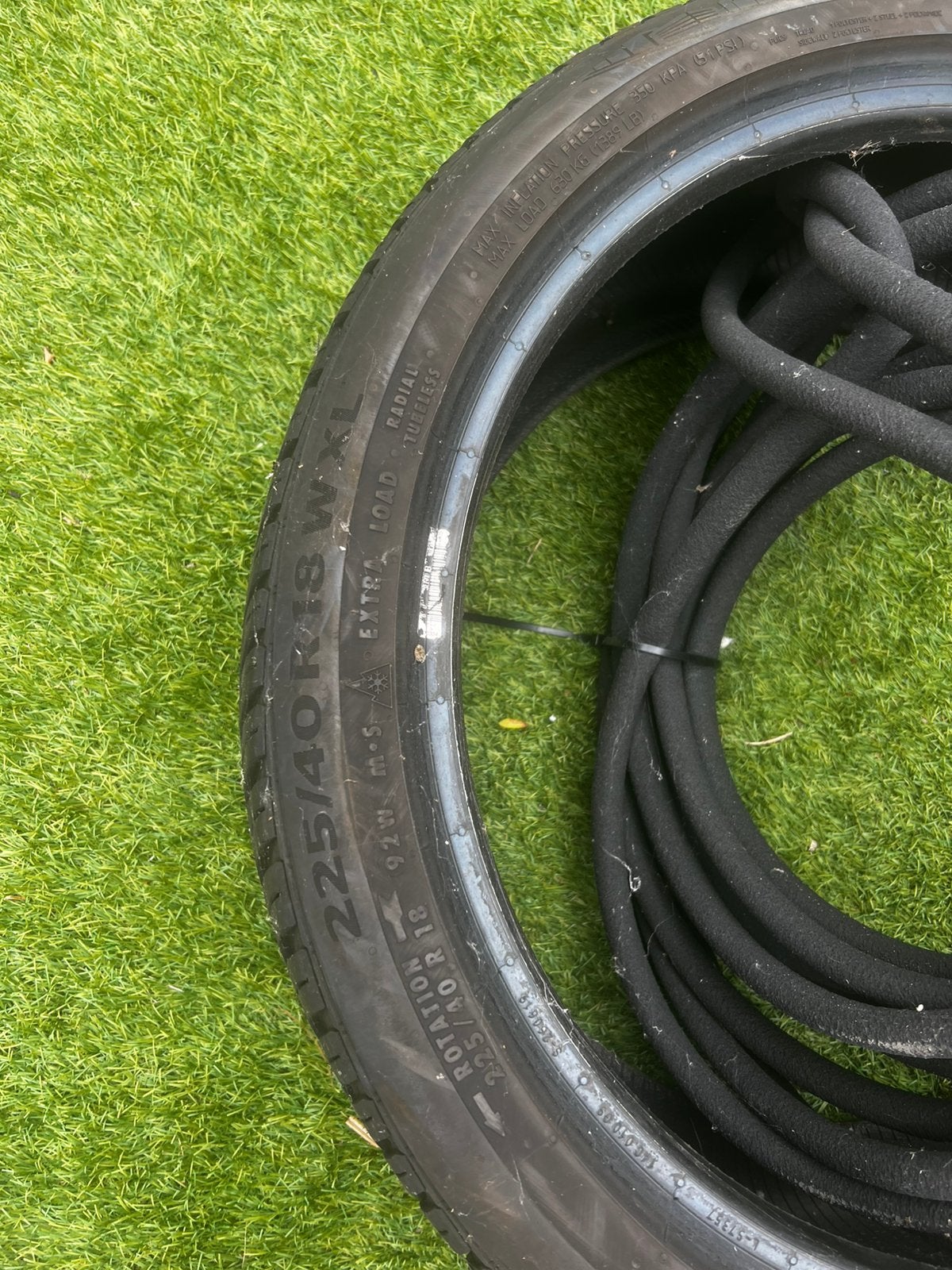 Allseasons continental band 225/40R18WXL, 18 inch, Nieuw, Ophalen of Verzenden, All Season