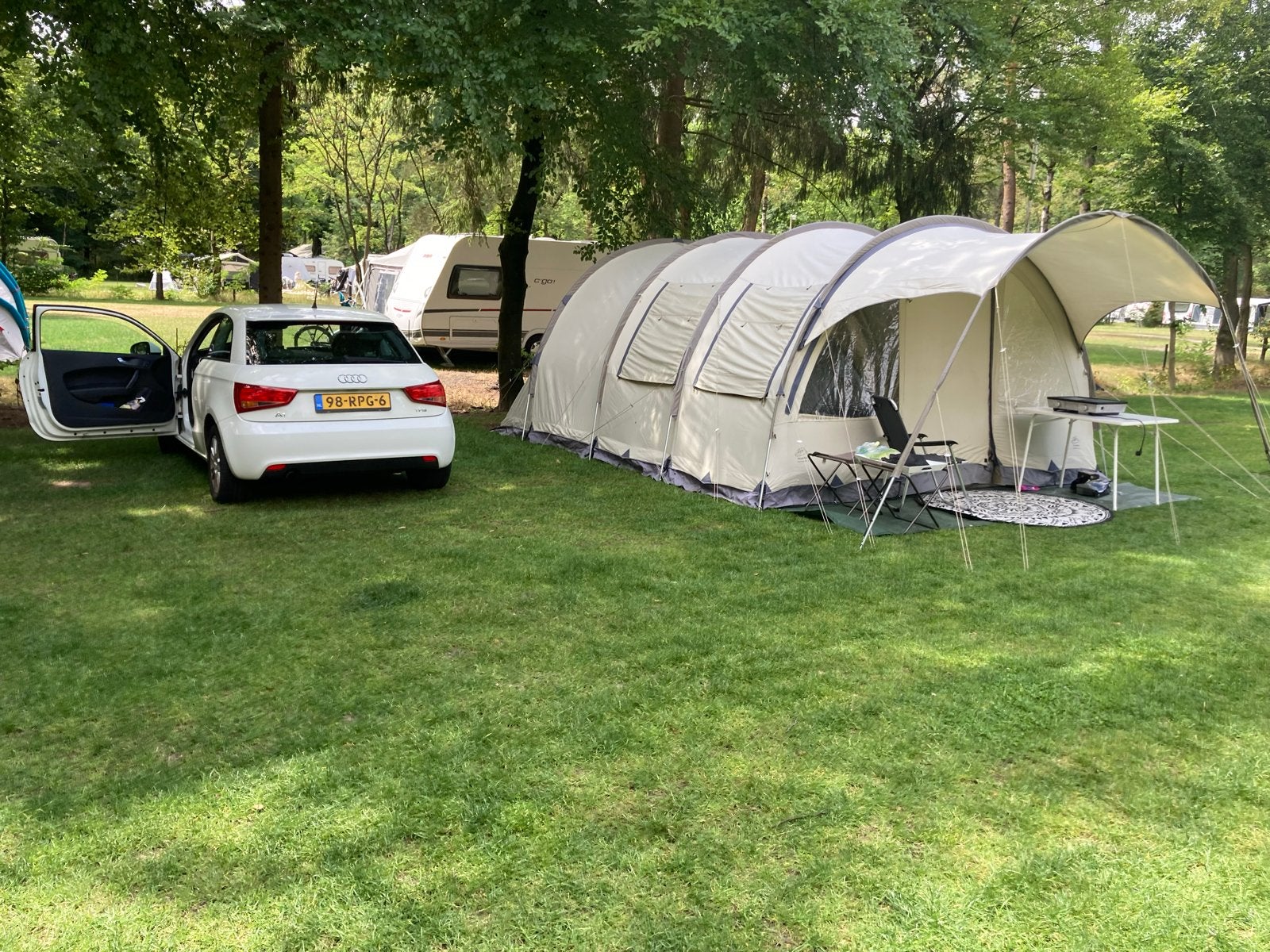 Bardani Villanova Prestige tunneltent - 6 persoons, Caravans en Kamperen, Tenten, Ophalen of Verzenden, Gebruikt, Tot en met 6