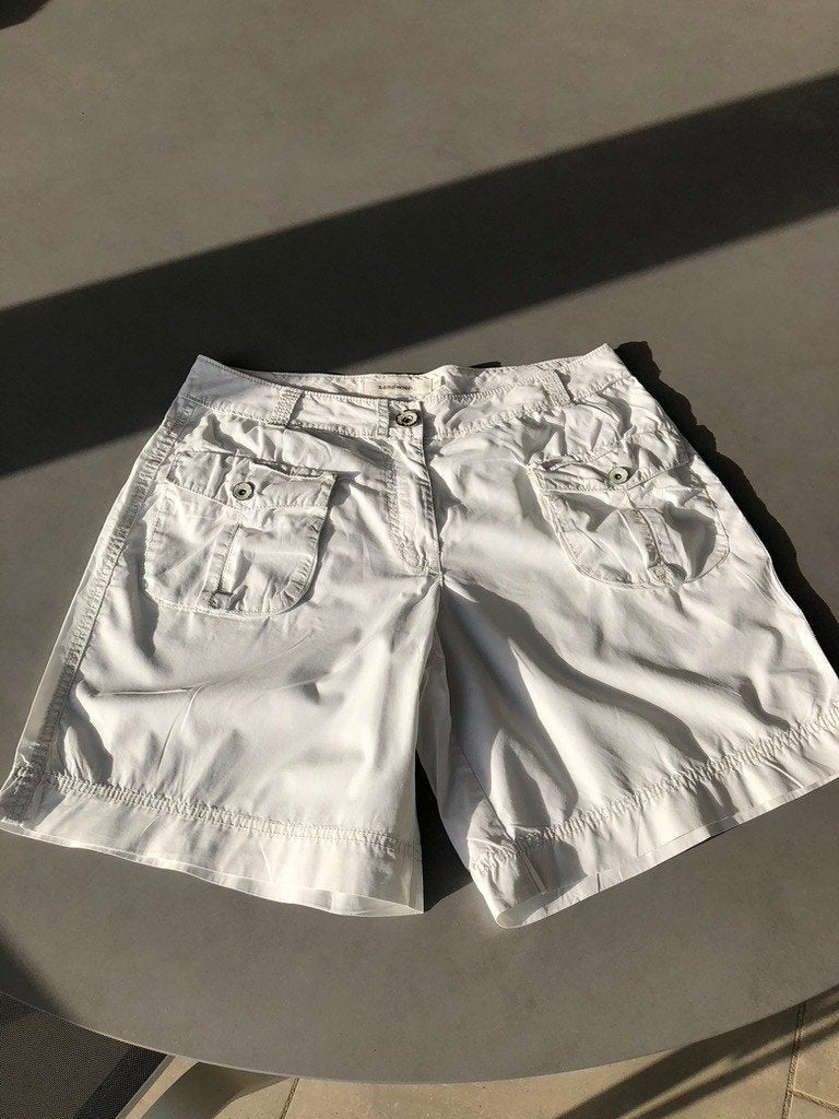 Witte Sandwich short, maat 38, Maat 38/40 (M), Kort, Verzenden, Wit