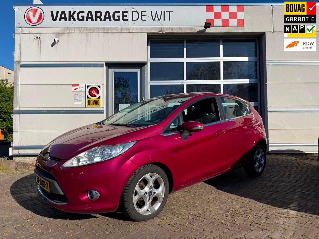Ford Fiesta 1.25 Titanium 5 deurs, Auto's, Ford, Bedrijf, Te koop, Fiësta, ABS, Airbags, Airconditioning, Boordcomputer, Centrale vergrendeling