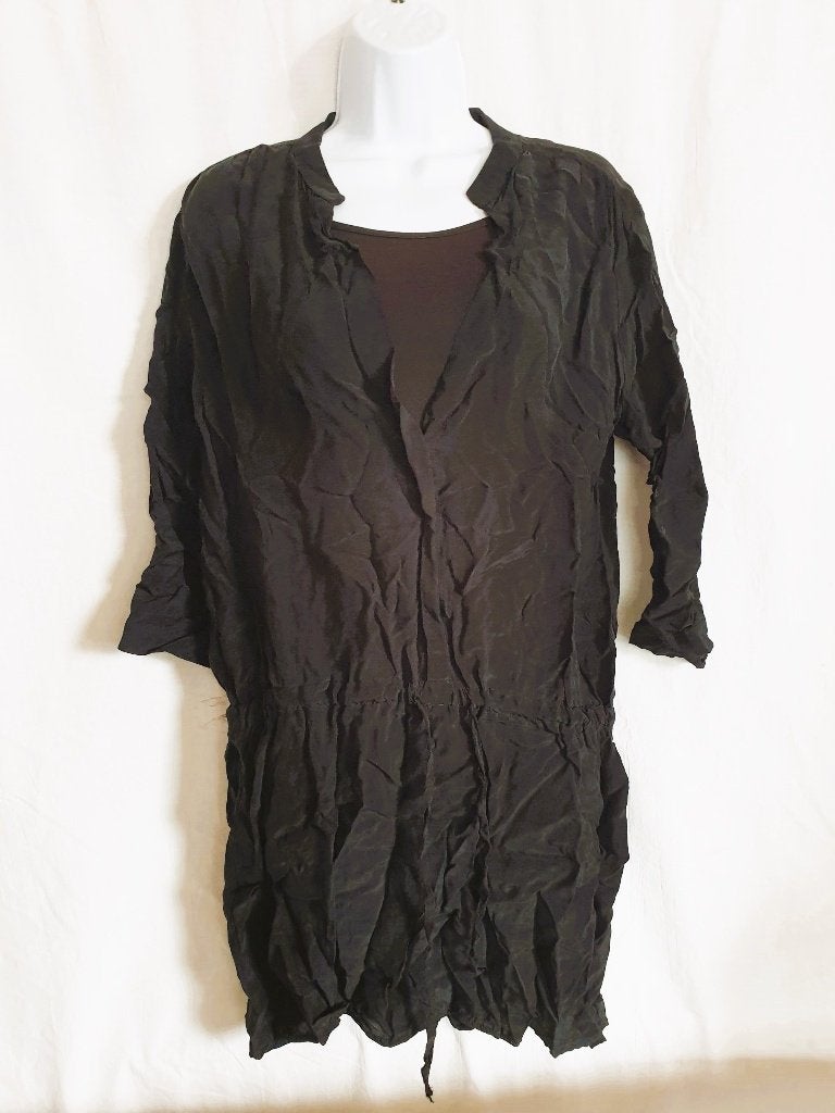 Mooie zwarte minijurk mt L merk Costes, ., Zwart, Maat 42/44 (L), Ophalen of Verzenden